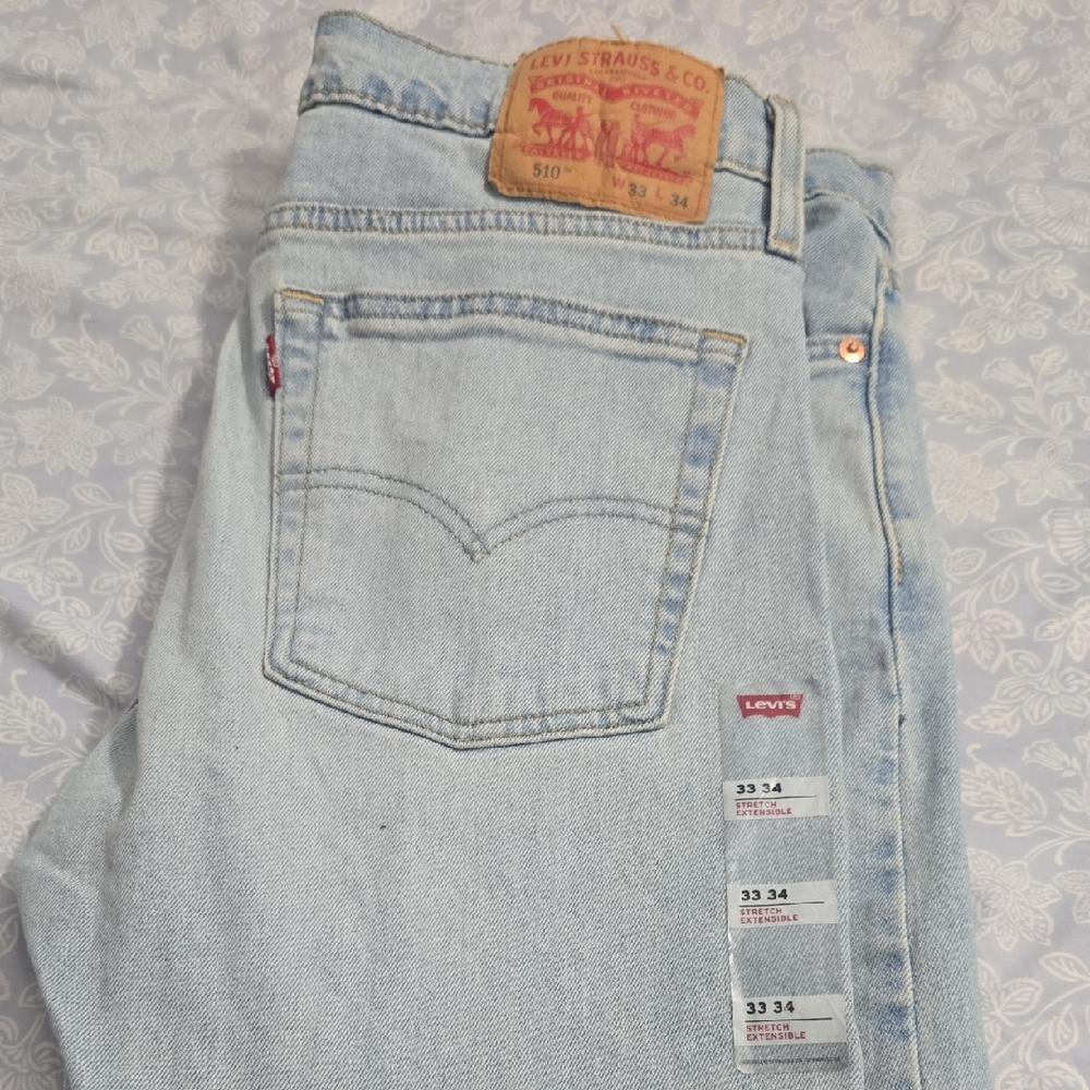 Levi's Sky Blue Denim Jeans